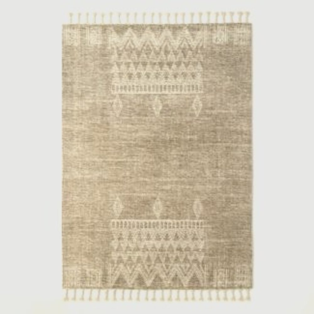 5x7 Westlake Placed Persian Style Rug Tan-Threshold™ designed with Studio McGee